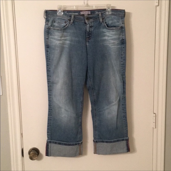 tommy hilfiger capri jeans